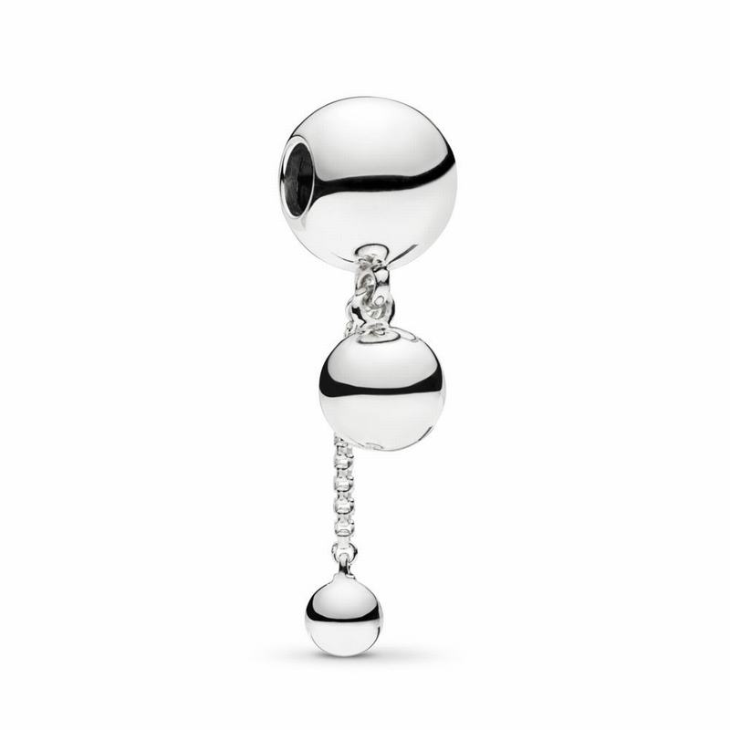 Pandora String Of Beads Dangle Charm Ireland - Sterling Silver - 067485ZCF